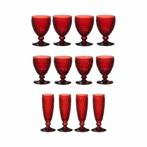 Villeroy & Boch Boston Coloured Wein- & Sektgläser 12er Set Smoke 15