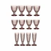 Villeroy & Boch Boston Coloured Wein- & Sektgläser 12er Set Rosa 23