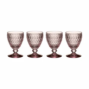 Villeroy & Boch Boston Coloured Wein- & Sektgläser 12er Set Rosa 11