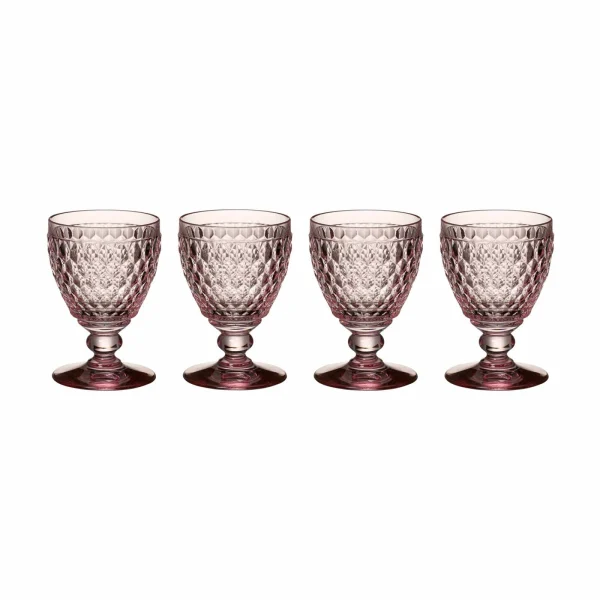 Villeroy & Boch Boston Coloured Wein- & Sektgläser 12er Set Rosa 3