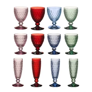 Villeroy & Boch Boston Coloured Wein- & Sektgläser 12er Set Blau 17