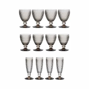 Villeroy & Boch Boston Coloured Wein- & Sektgläser 12er Set Blau 13