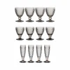 Villeroy & Boch Boston Coloured Wein- & Sektgläser 12er Set Smoke 25