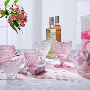 Villeroy & Boch Boston Coloured Weißweinglas 230 Ml Rosa 4er Set 21