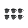 Villeroy & Boch Manufacture Rock Kaffeetasse Schwarz 150 Ml 6er Set 23