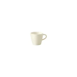 Villeroy & Boch Manufacture Rock Kaffeetasse Mit Untertasse Weiß 15