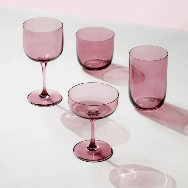 Wasserglas, Set 2tlg Like Grape In Lila 4