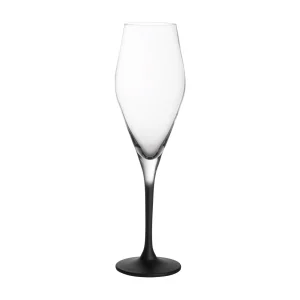 Villeroy & Boch 12er Set Wein- Und Sektgläser Manufacture Rock In Schwarz-transparent 18