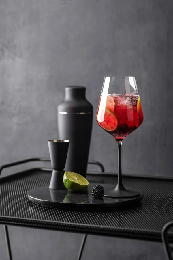 Villeroy & Boch 12er Set Wein- Und Sektgläser Manufacture Rock In Schwarz-transparent 6