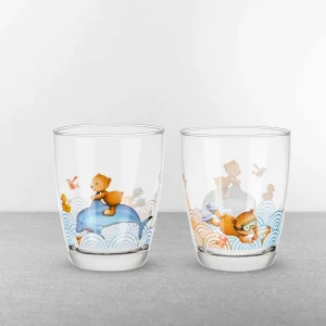 Villeroy & Boch 2er Set Kindergläser Happy As A Bear 150 Ml In Transparent 18