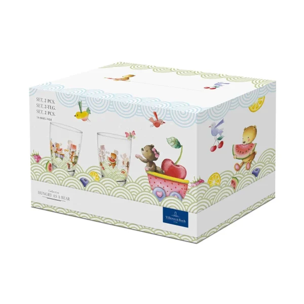 Villeroy & Boch 2er Set Kindergläser Hungry As A Bear 150 Ml In Transparent 5