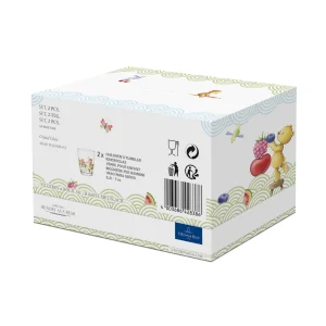 Villeroy & Boch 2er Set Kindergläser Hungry As A Bear 150 Ml In Transparent 15