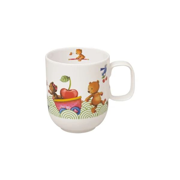 Villeroy & Boch 2er Set Kindertassen HUNGRY/HAPPY AS A BEAR 250 Ml In Bunt 4