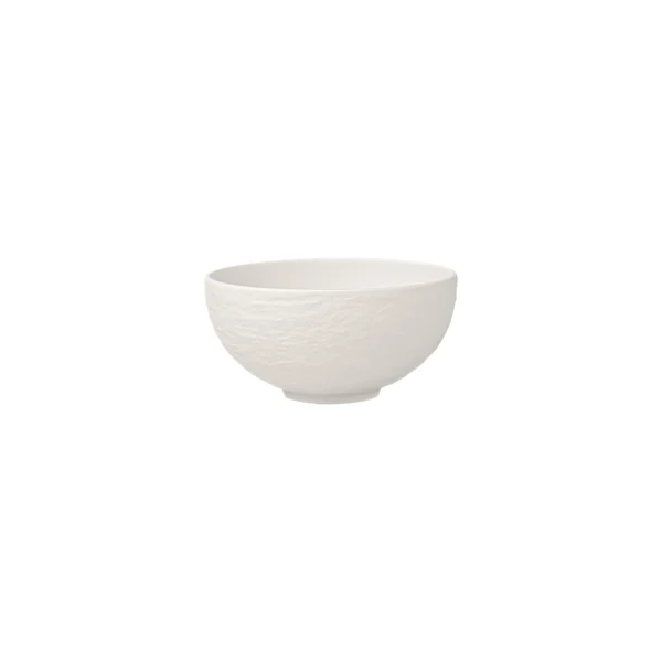 Villeroy & Boch 4er Set Suppen Bol Manufacture Rock Blanc Ø 12,5 Cm In Weiß 3