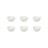 Villeroy & Boch 6er Set Dipschälchen Manufacture Rock Ø 7,7 Cm In Weiß 13