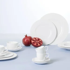 Villeroy & Boch 6er Set Kaffee/Teeuntertasse Royal ø 15.0 Cm In Weiß 19