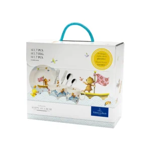 Villeroy & Boch 7er Set Kindergeschirr Happy As A Bear In Bunt 8