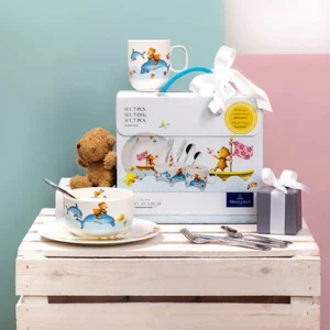 Villeroy & Boch 7er Set Kindergeschirr Happy As A Bear In Bunt 10