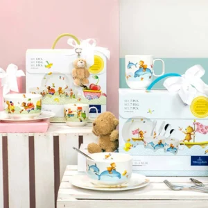 Villeroy & Boch 7er Set Kindergeschirr Happy As A Bear In Bunt 12