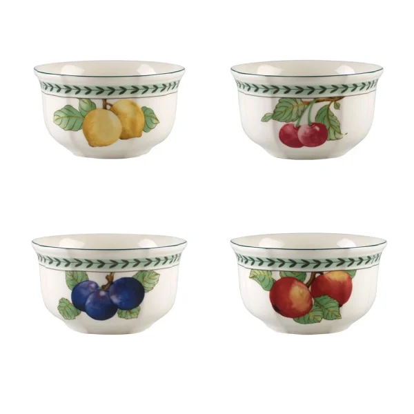 Villeroy & Boch Bol Set 4tlg. French Garden Modern Fruits In Bunt 1