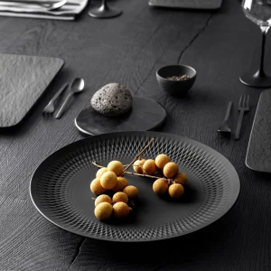 Villeroy & Boch Centerpiece Manufacture Collier Noir In Schwarz 7