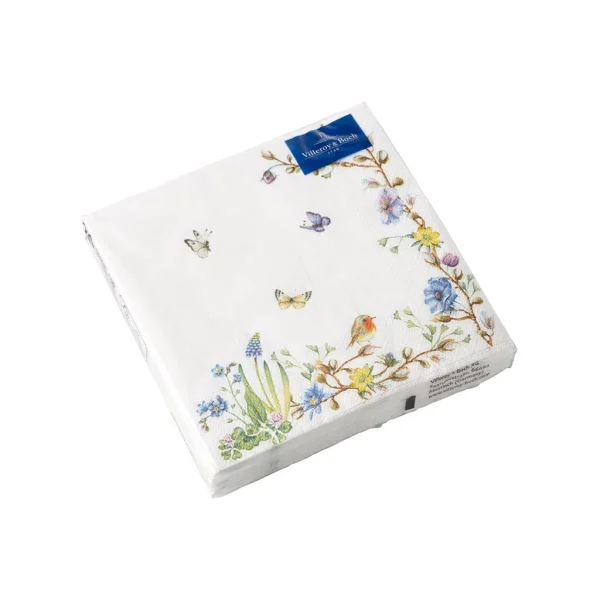 Villeroy & Boch Cocktail Serviette Blumenranke Oster Accessoires In Bunt 1