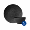 Villeroy & Boch Frühstück Set Manufacture Rock In Schwarz 7