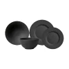 Villeroy & Boch Geschirr-Set Manufacture Rock In Schwarz 19