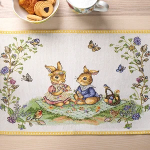 Villeroy & Boch Gobelin Platzset Picknick Spring Fantasy In Grün|weiß 6