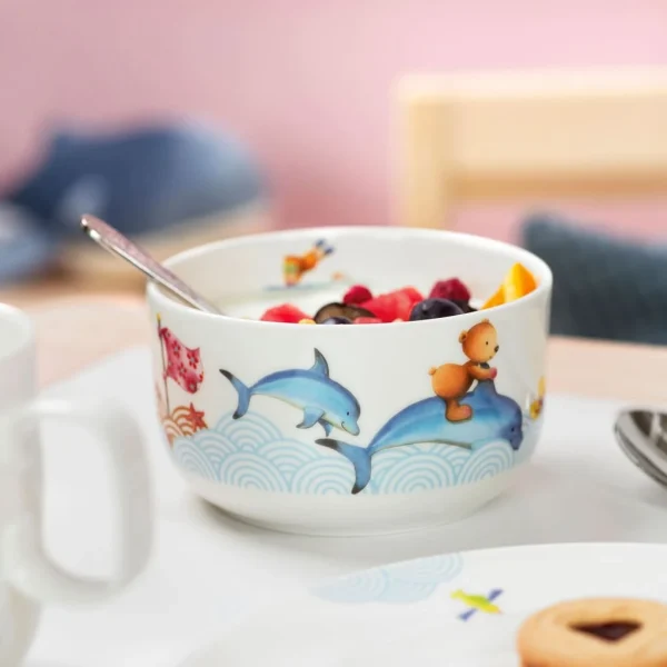 Villeroy & Boch Kinderbowl Happy As A Bear In Blau 4