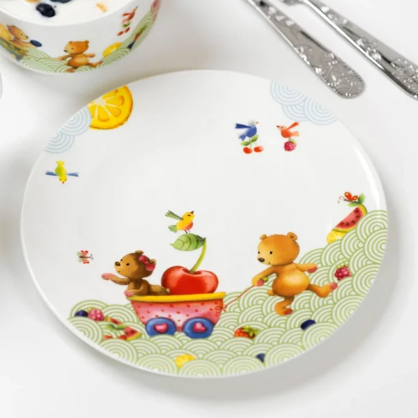 Villeroy & Boch Kinderteller Flach Hungry As A Bear In Bunt 4