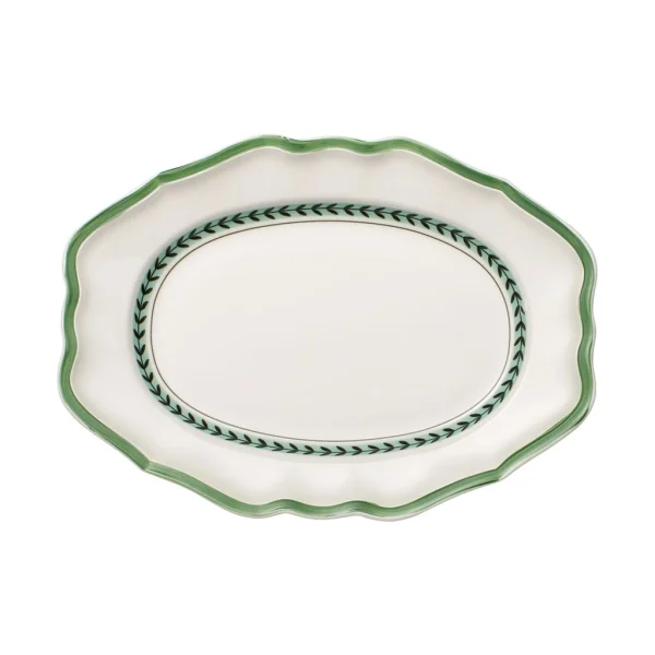 Villeroy & Boch Platte Oval French Garden Green Line In Grün 1