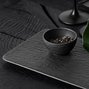 Villeroy & Boch Servierplatte Rechteckig Manufacture Rock In Schwarz 11