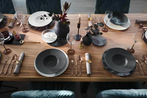 Villeroy & Boch Starter-Set Manufacture Rock In Schwarz 6