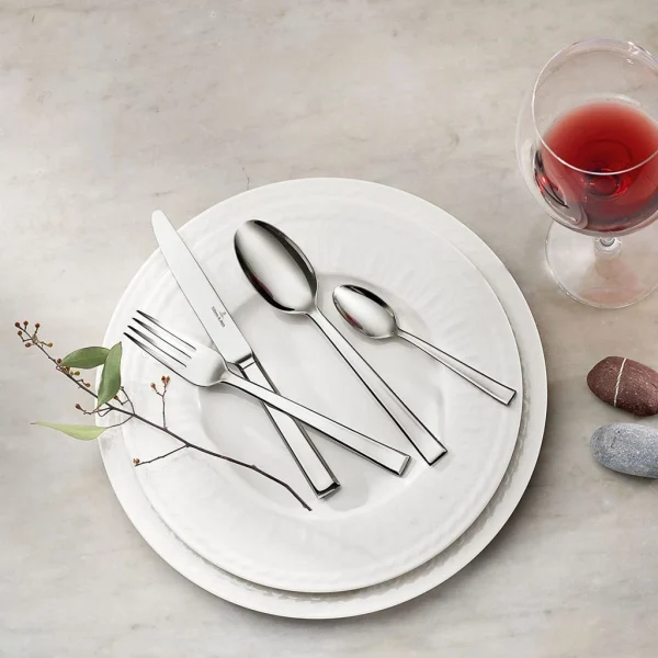 Villeroy & Boch Tafelbesteck 24tlg. Victor In Silber/platin 3