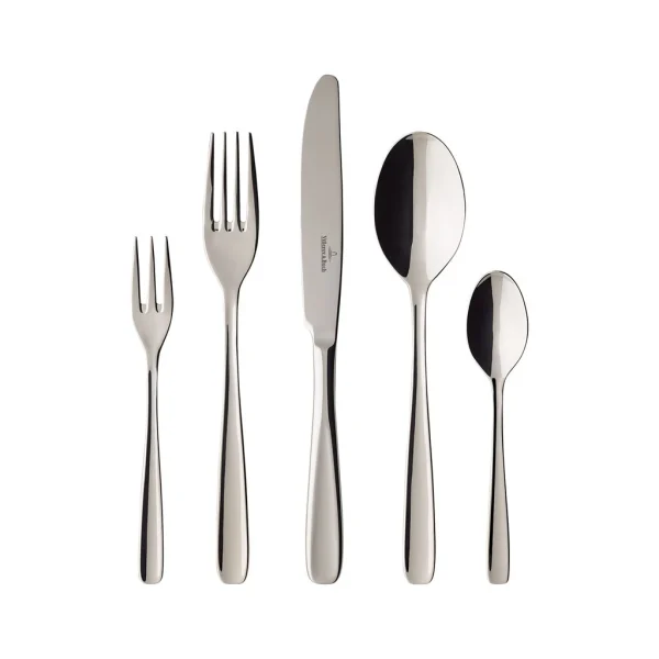 Villeroy & Boch Tafelbesteck 30tlg. V&B Liam In Silber/platin 1