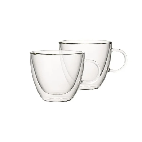 Villeroy & Boch Tasse Größe L Set 2 Tlg. Artesano Hot&Cold Beverages In Klar 1